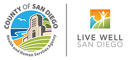 County of San Diego Live Well Logo